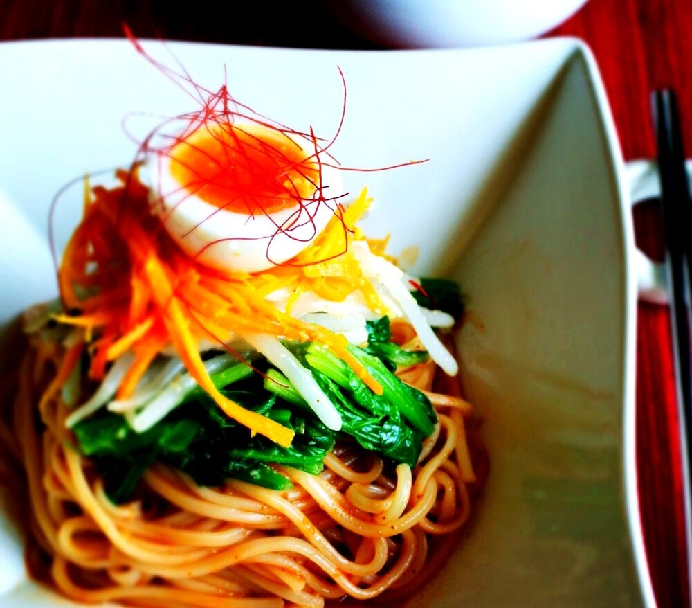暑い日には冷麺でさっぱり!